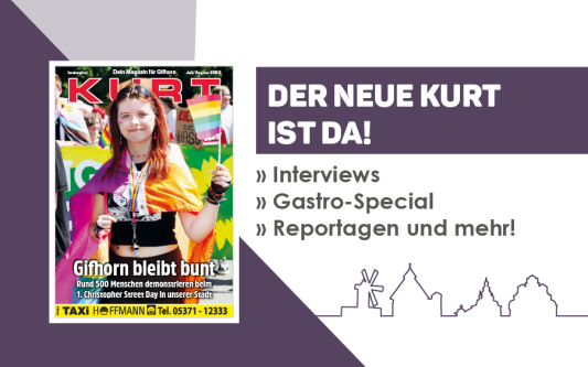 Gifhorn bleibt bunt - und der neue KURT auch!