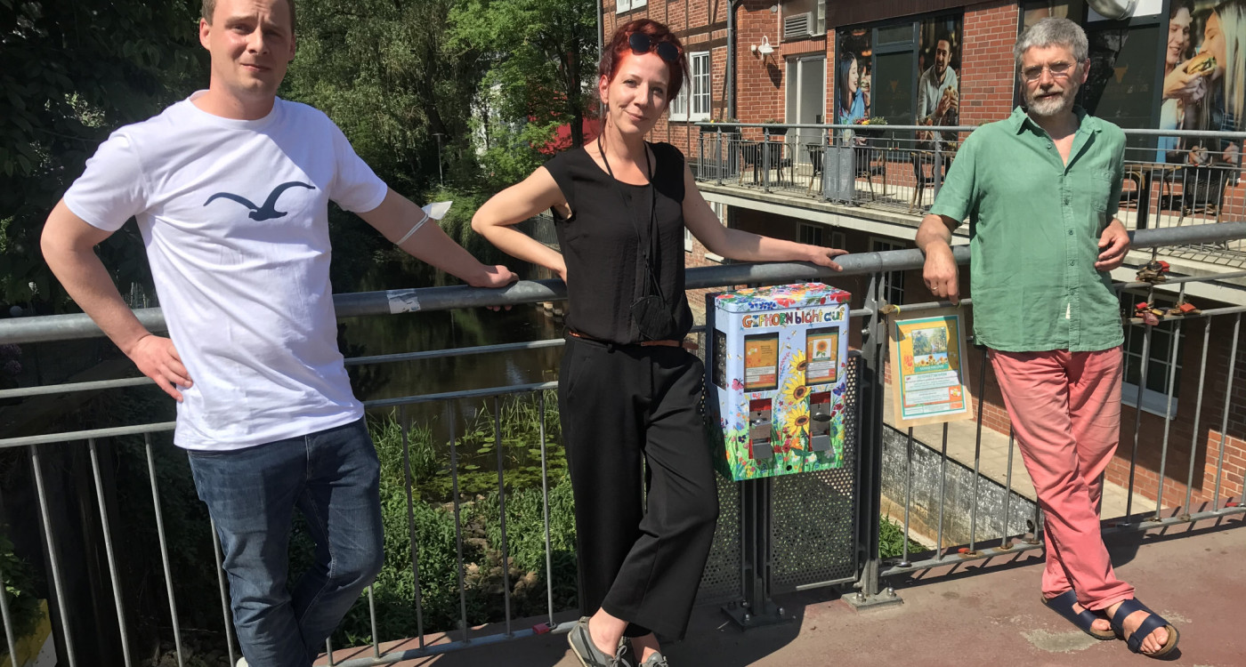 Gifhorn blüht auf: Neuer Blumensamen-Automat in der Innenstadt - 20 Cent pro bienenfreundlicher Blühmischung