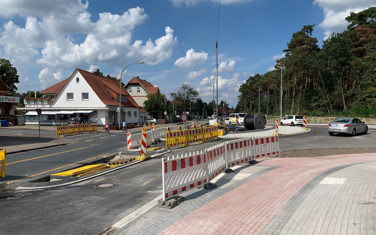 Gifhorner Katzenbergknoten - Verkehr wird heute umgeschwenkt