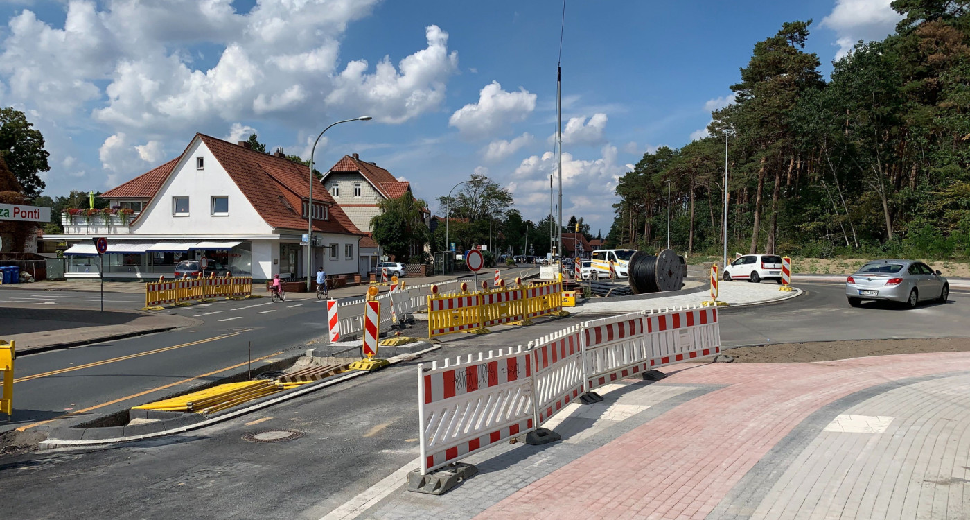 Gifhorner Katzenbergknoten - Verkehr wird heute umgeschwenkt