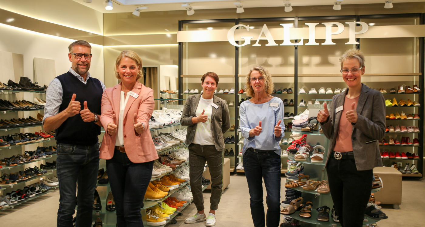 Gifhorner Traditionsgeschäft Galipp bietet den Kunden ein virtuelles Schaufenster