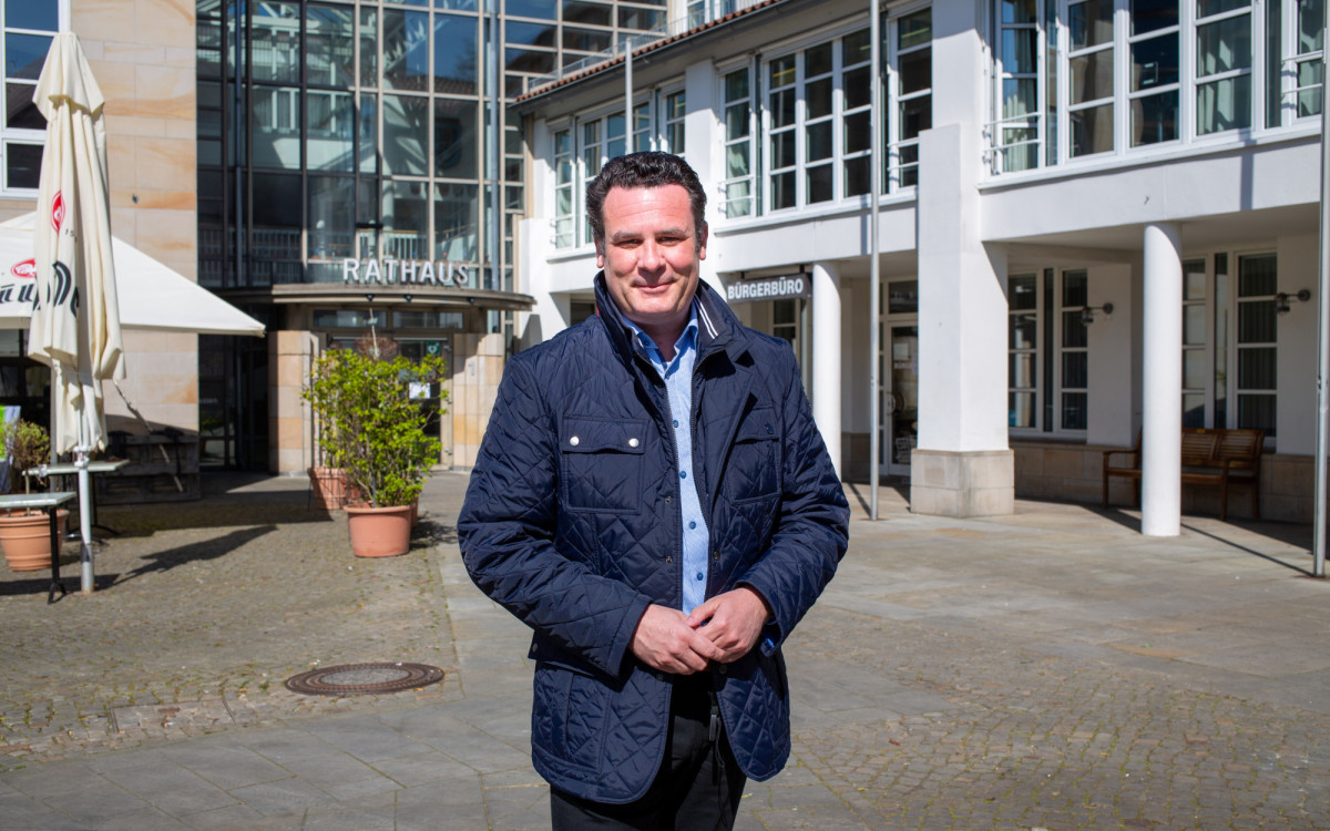Gifhorns Bürgermeister Matthias Nerlich bedankt sich für den Zusammenhalt der Bürgerinnen und Bürger