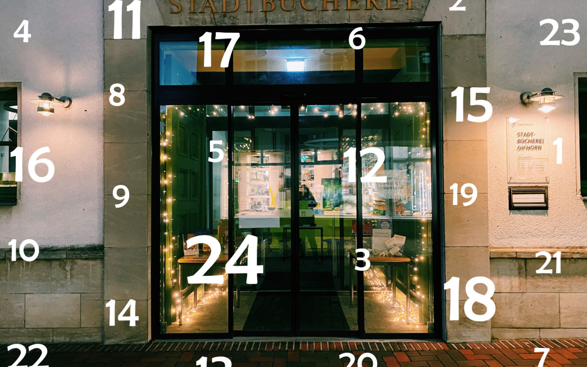 Gifhorns Stadtbücherei bietet digitalen Adventskalender mit 24 Überraschungen
