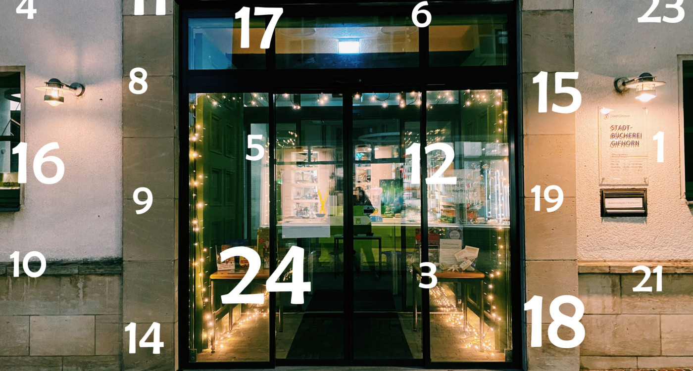 Gifhorns Stadtbücherei bietet digitalen Adventskalender mit 24 Überraschungen