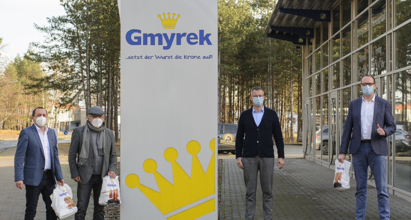 Gmyrek spendet Wurstpakete zu Weihnachten an Gifhorner Familien