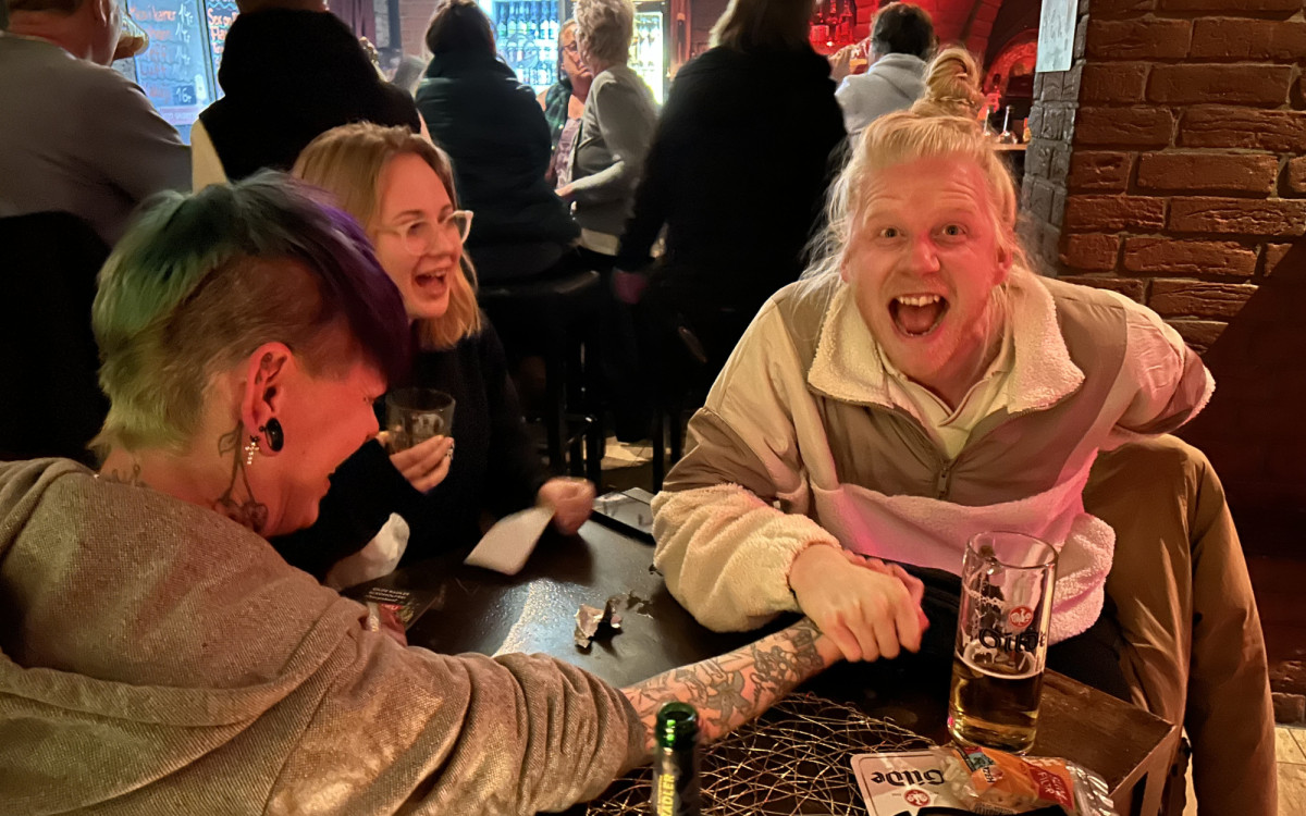 Gratis Shots zu jedem deutschen Tor: Im Weltkulturerbe Flax in Gifhorn herrscht von Fußball-WM-Fieber