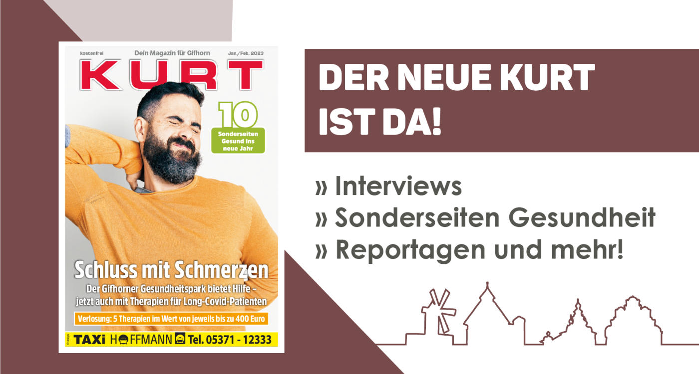 Große Freuden im grauen Januar, denn der neue KURT ist da