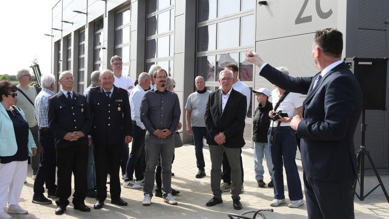 Große KURT-Bildergalerie: Passend zum 150-jährigen Bestehen ist die Feuerwehr Gamsen endlich ins neue Gerätehaus gezogen