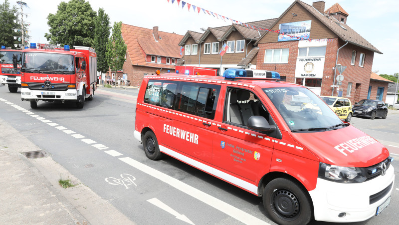 Große KURT-Bildergalerie: Passend zum 150-jährigen Bestehen ist die Feuerwehr Gamsen endlich ins neue Gerätehaus gezogen