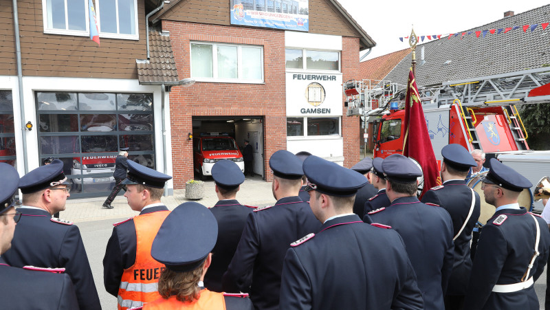 Große KURT-Bildergalerie: Passend zum 150-jährigen Bestehen ist die Feuerwehr Gamsen endlich ins neue Gerätehaus gezogen