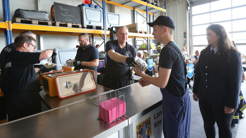 Große KURT-Bildergalerie: Passend zum 150-jährigen Bestehen ist die Feuerwehr Gamsen endlich ins neue Gerätehaus gezogen
