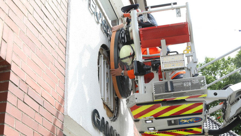 Große KURT-Bildergalerie: Passend zum 150-jährigen Bestehen ist die Feuerwehr Gamsen endlich ins neue Gerätehaus gezogen