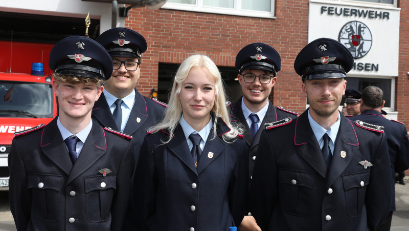 Große KURT-Bildergalerie: Passend zum 150-jährigen Bestehen ist die Feuerwehr Gamsen endlich ins neue Gerätehaus gezogen