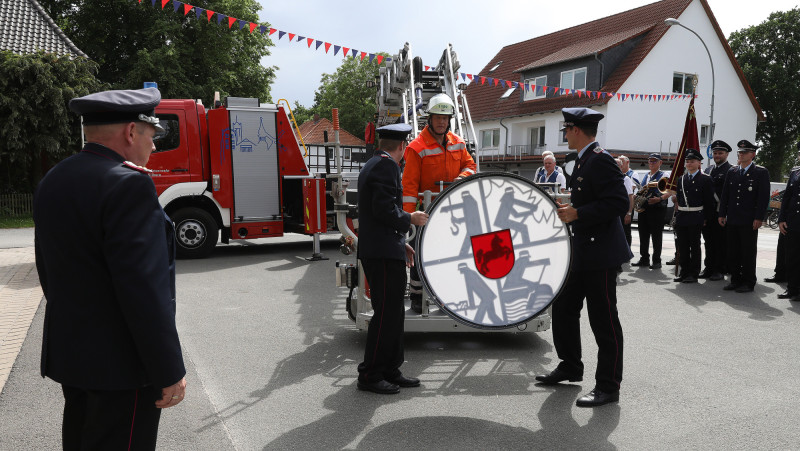 Große KURT-Bildergalerie: Passend zum 150-jährigen Bestehen ist die Feuerwehr Gamsen endlich ins neue Gerätehaus gezogen