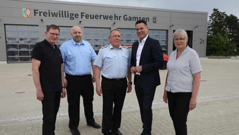 Große KURT-Bildergalerie: Passend zum 150-jährigen Bestehen ist die Feuerwehr Gamsen endlich ins neue Gerätehaus gezogen