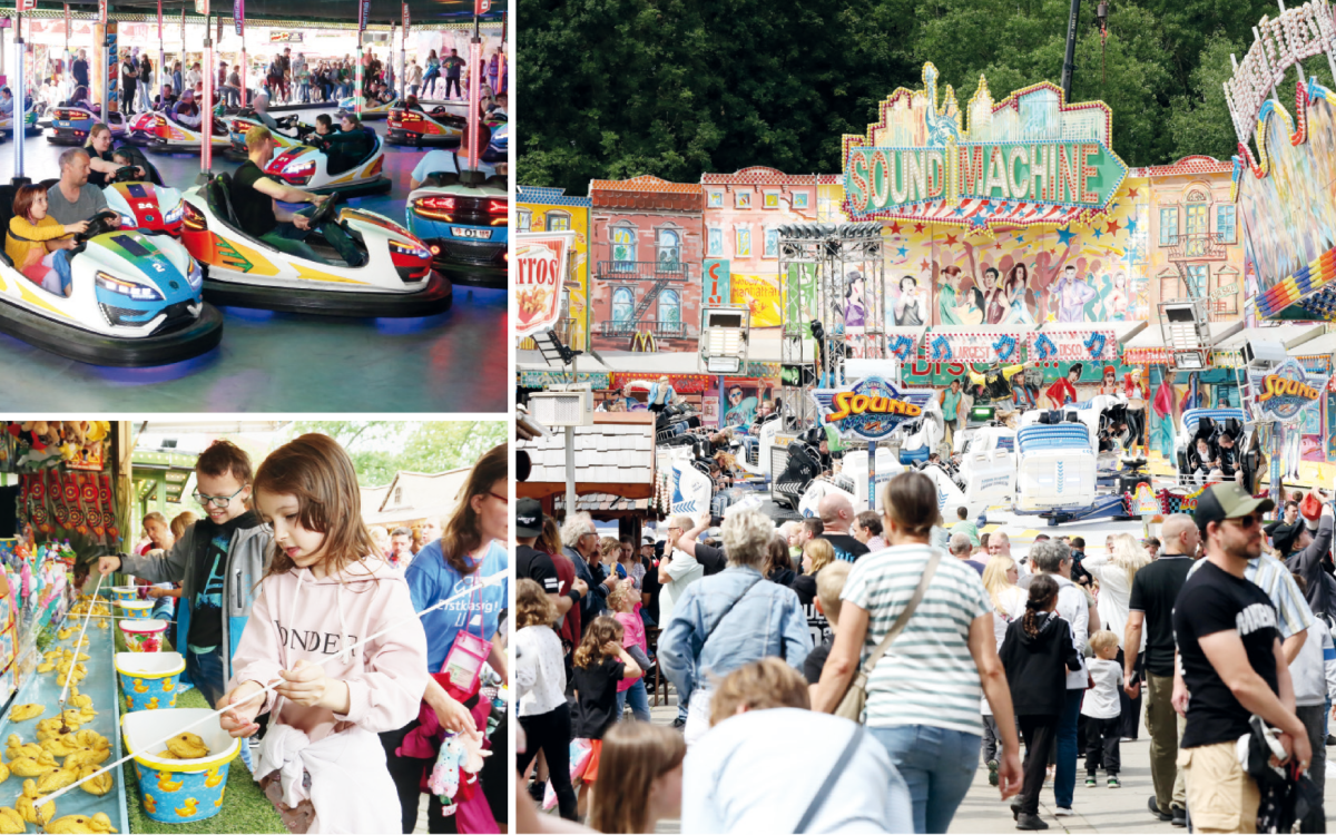 Herzrasen auf dem Air Power: Sieben weitere Fahrgeschäfte und viele Leckereien begeistern auf dem Gifhorner Rummel