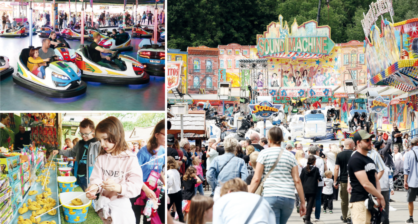 Herzrasen auf dem Air Power: Sieben weitere Fahrgeschäfte und viele Leckereien begeistern auf dem Gifhorner Rummel