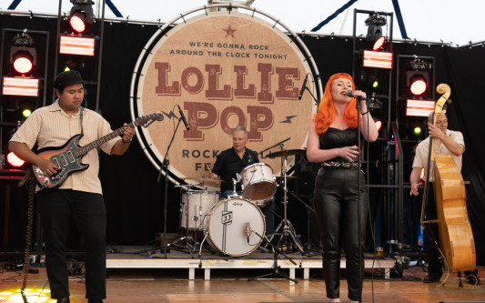 Heute auf der Bühne am Georgshof: Tornado Beat grooven auf dem Altstadtfest