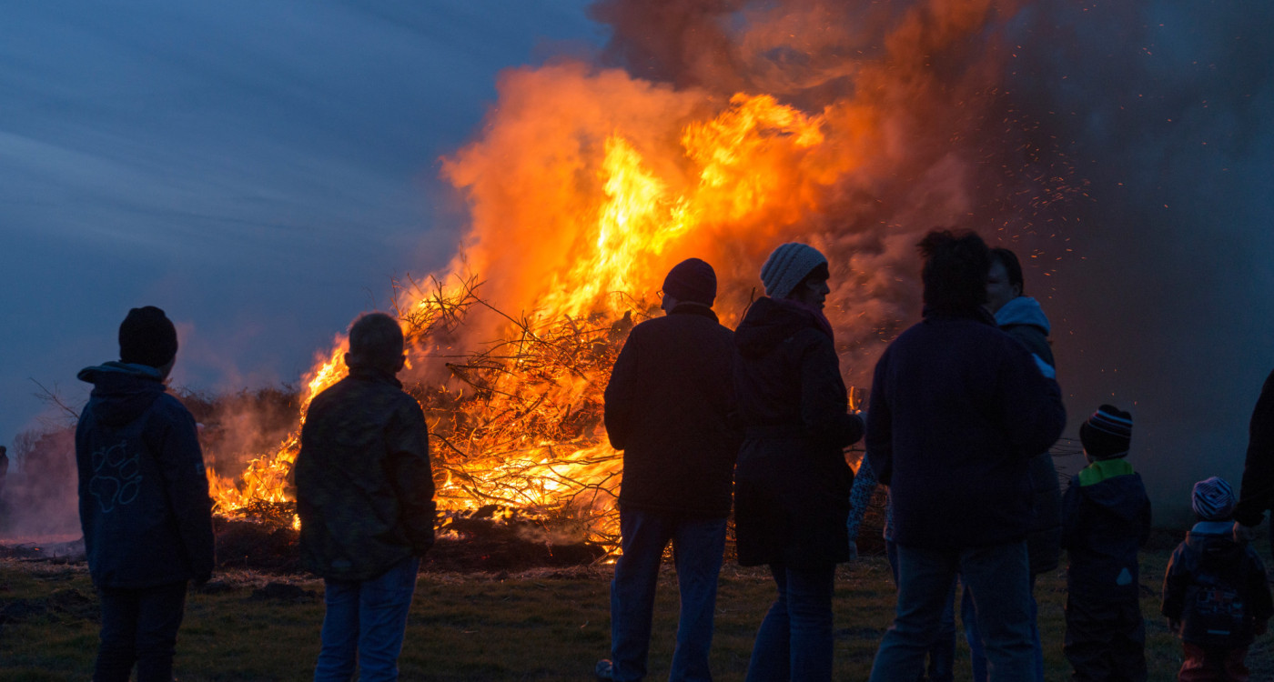 Hier lodern im Landkreis Gifhorn die herrlichen Osterfeuer