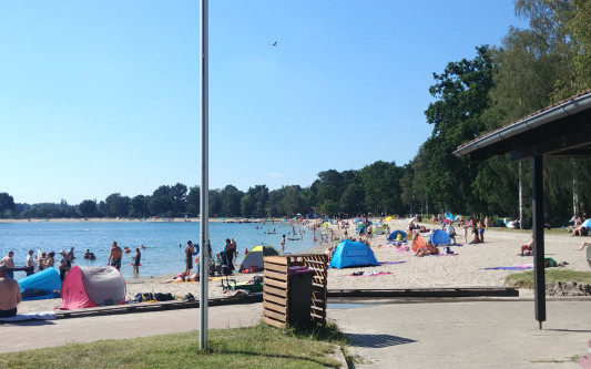 Hitze-Wochenende am Tankumsee - So entspannt kann der Urlaub zu Hause sein