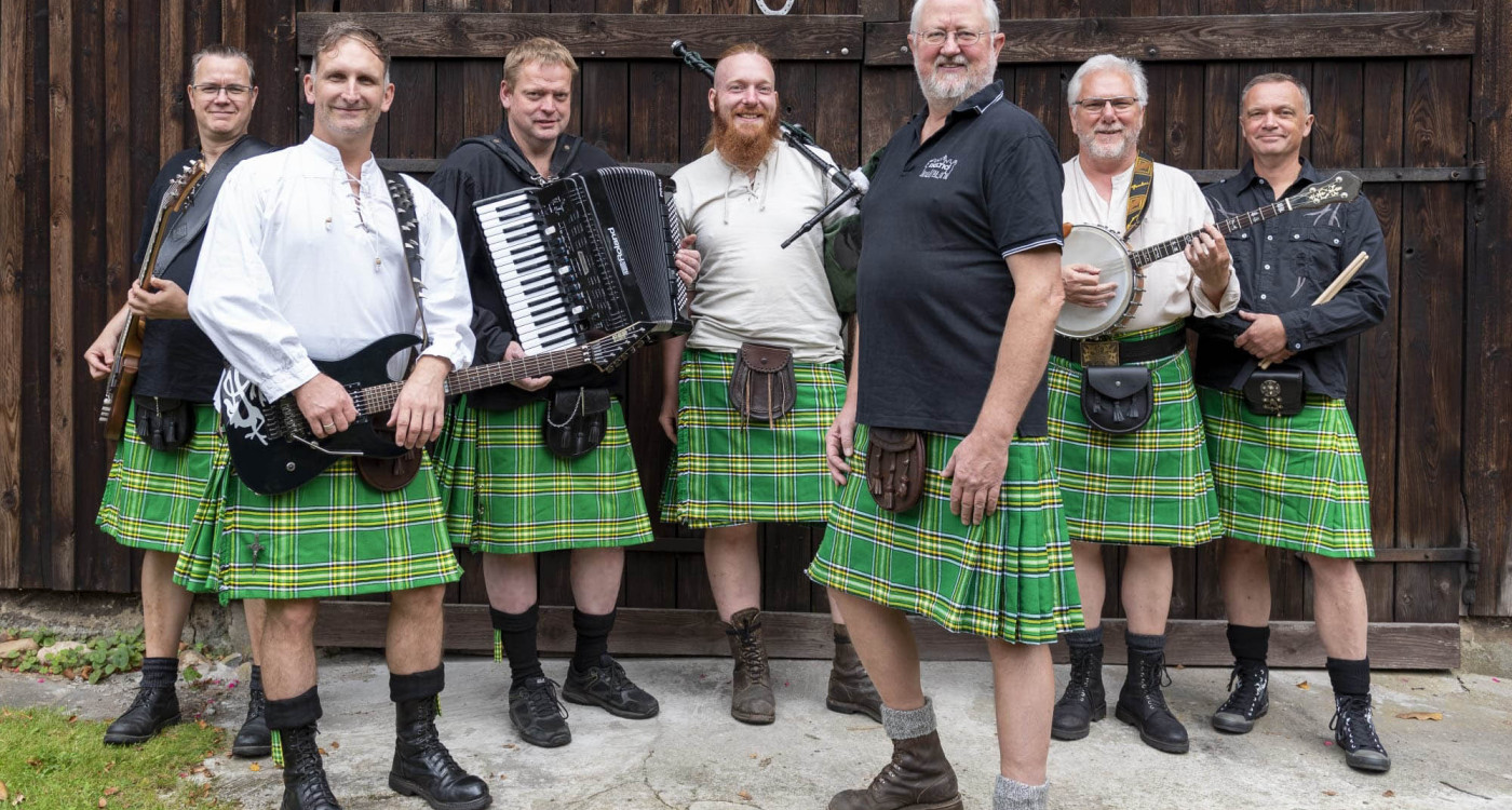 Holt Eure Kilts raus, jetzt wird gefolkt: The Keltics sind morgen beim Sommerfest in Wittingen dabei