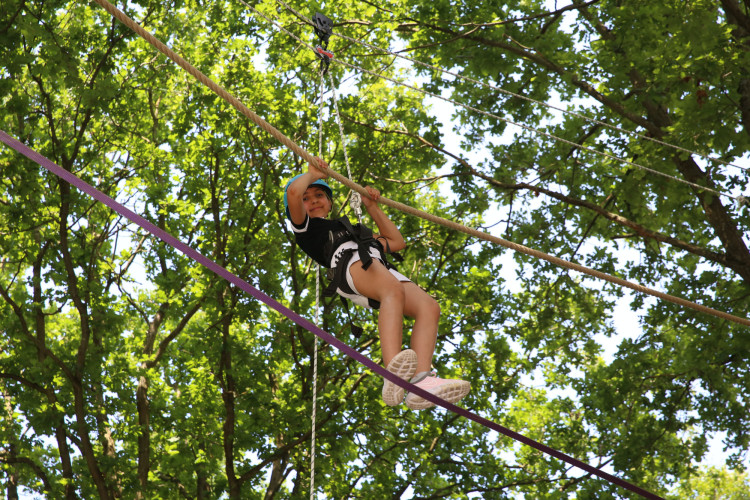 Hunderte Leute ließen sich das Sportfest All Inklusive an der Flutmulde nicht entgehen - Das sind die schönsten Bilder
