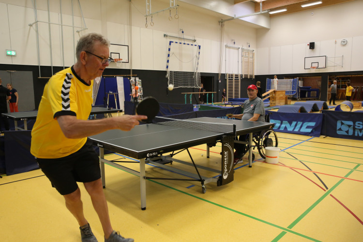 Hunderte Leute ließen sich das Sportfest All Inklusive an der Flutmulde nicht entgehen - Das sind die schönsten Bilder