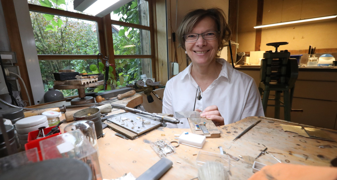 Ich freue mich jeden Tag auf meine Arbeit: Beate Fritz und ihr Goldschmiedeatelier feiern 20-jähriges Bestehen in Gifhorn