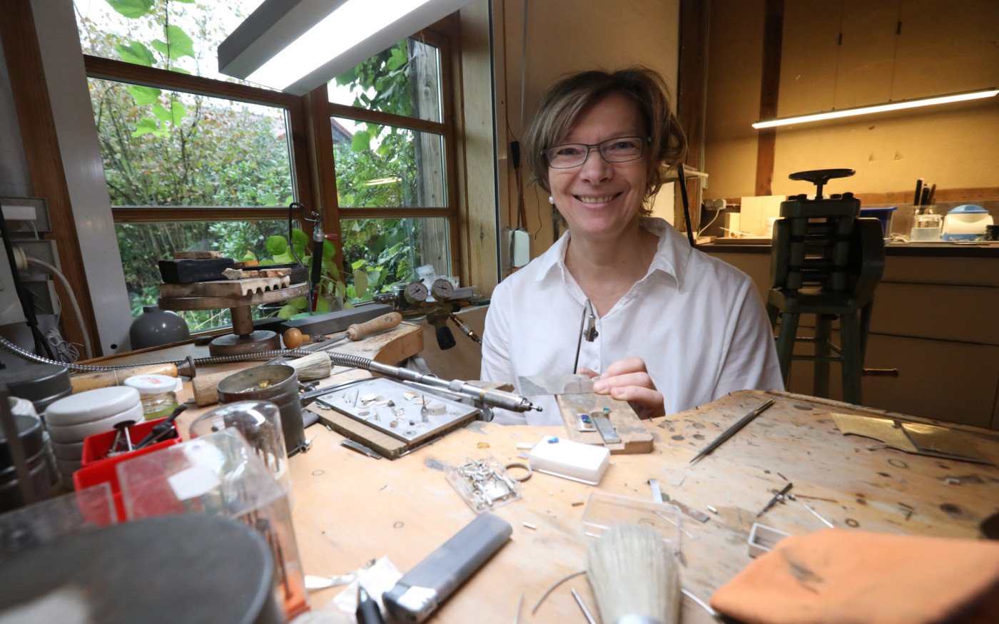 Ich freue mich jeden Tag auf meine Arbeit: Beate Fritz und ihr Goldschmiedeatelier feiern 20-jähriges Bestehen in Gifhorn