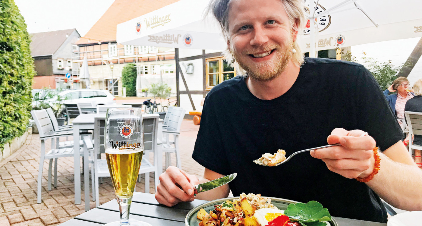 Im Ohrensessel Gifhorns gibt‘s frische Pfifferlinge - Das Deutsche Haus brilliert mit klassischer Küche und Kapuzinerkresse