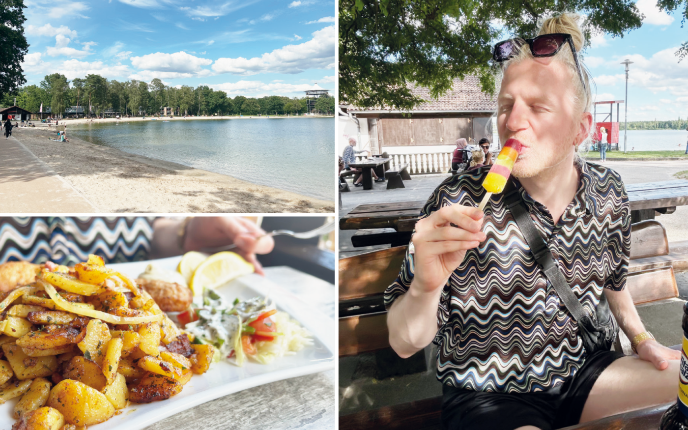 In den Sommerferien ist der Tankumsee Utopie: KURTs Gastro-Test führt mit seiner Imbisstour am Strand zu Bratkartoffeln, Kuchen und Eis