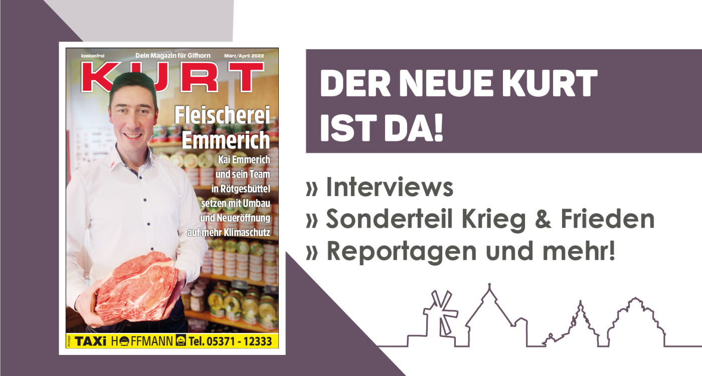 In diesen schweren Zeiten hilft es vielleicht, gemeinsam nachzudenken - der neue KURT ist da!