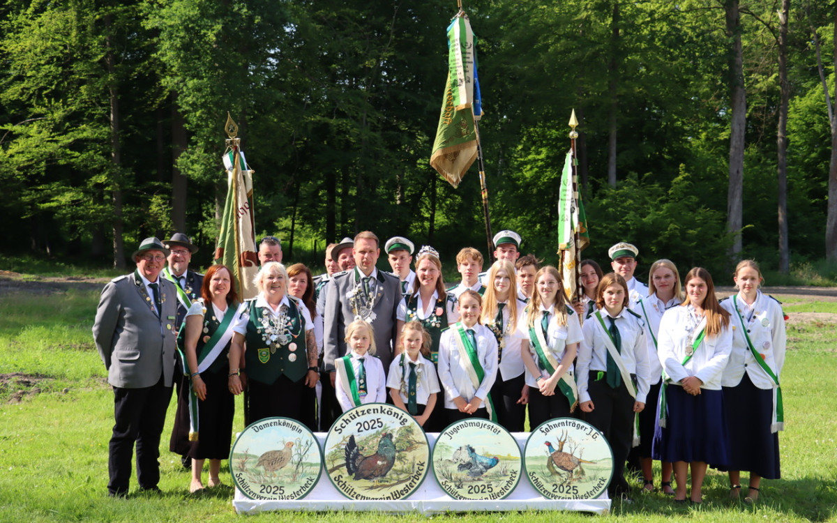 In Westerbeck trägt man Kette, Scheibe und einen neuen Namen: Das Schützenfest findet vom 29. bis 31. Mai statt