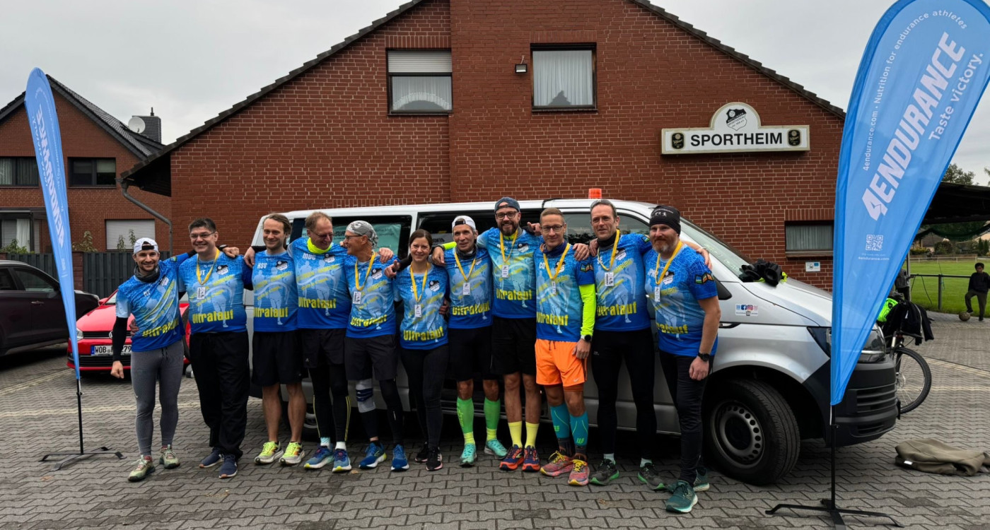 Ins Ziel kommt nur, wer die Quälerei übersteht: Ein Team des Hoitlinger SV wagte einen Ultra-Run bis nach Hamburg