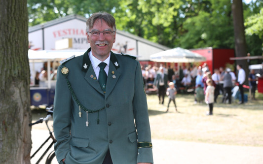 Jeder Verein ist anders, das macht den Reiz aus: Verbandsvizepräsident Uwe Weimann lobt die Diversität der Schützenvereine