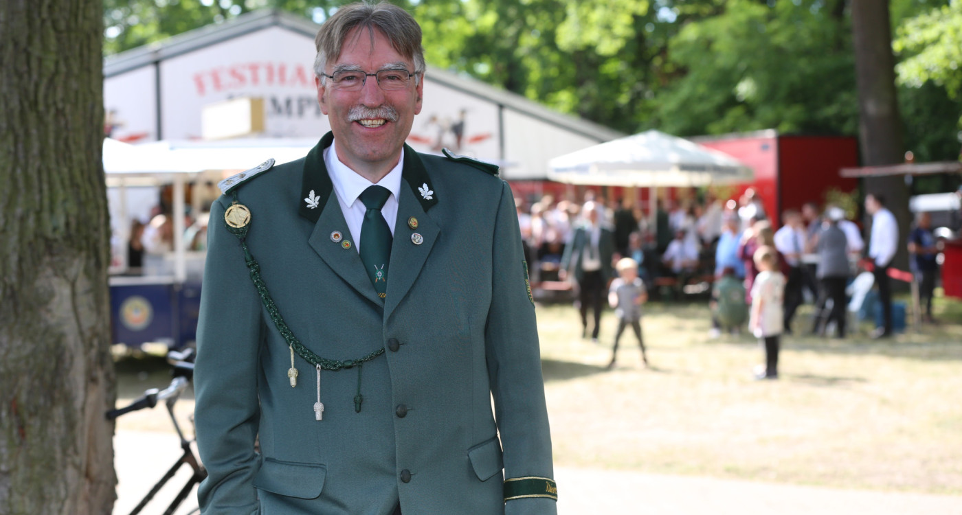 Jeder Verein ist anders, das macht den Reiz aus: Verbandsvizepräsident Uwe Weimann lobt die Diversität der Schützenvereine