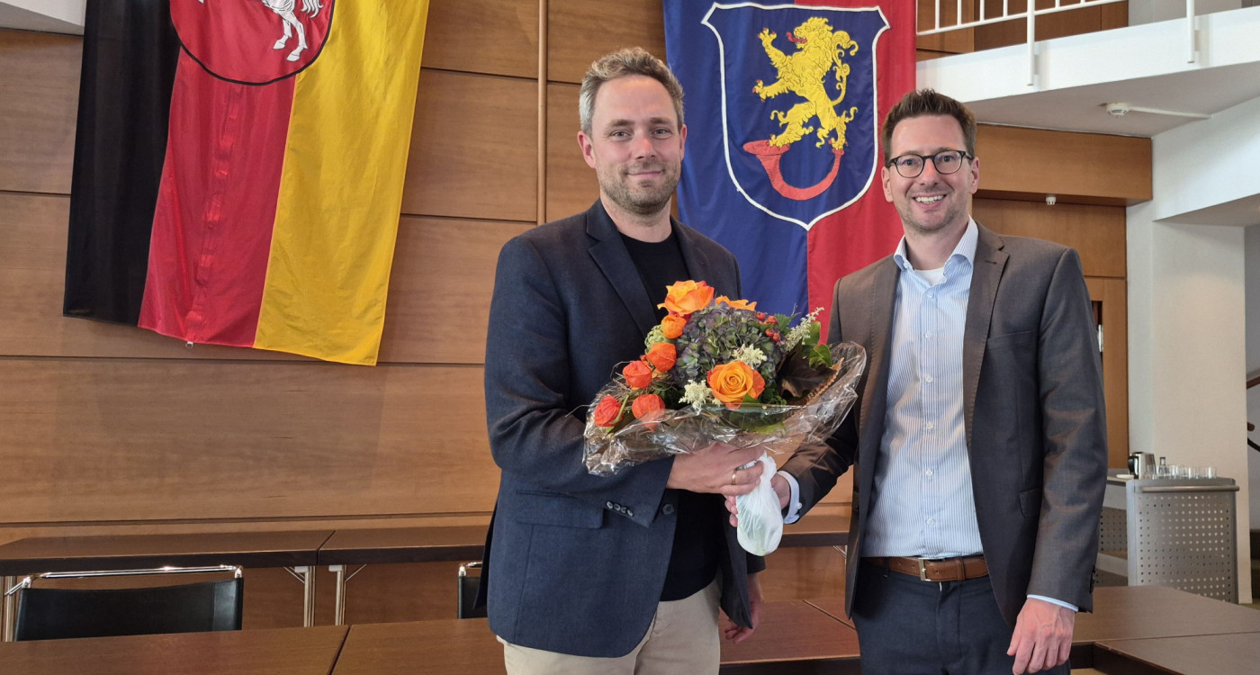 Jetzt ist's auch offiziell: Gifhorns neuer Bürgermeister Christopher Finck tritt sein Amt zum 1. November an
