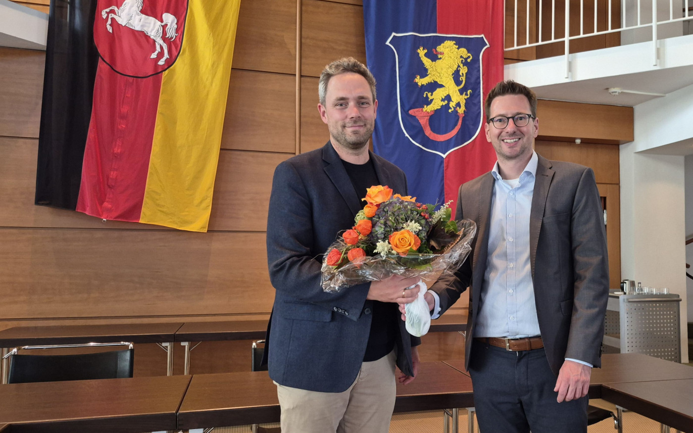 Jetzt ist's auch offiziell: Gifhorns neuer Bürgermeister Christopher Finck tritt sein Amt zum 1. November an