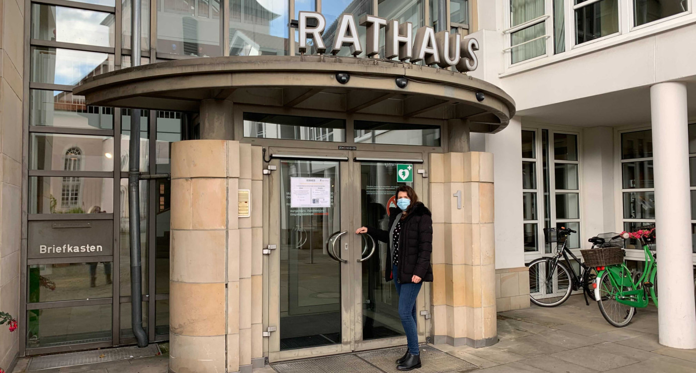 Jetzt müssen alle Masken tragen - Gifhorns Rathaus setzt auf neues Hygienekonzept