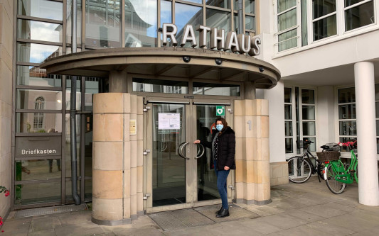 Jetzt müssen alle Masken tragen - Gifhorns Rathaus setzt auf neues Hygienekonzept