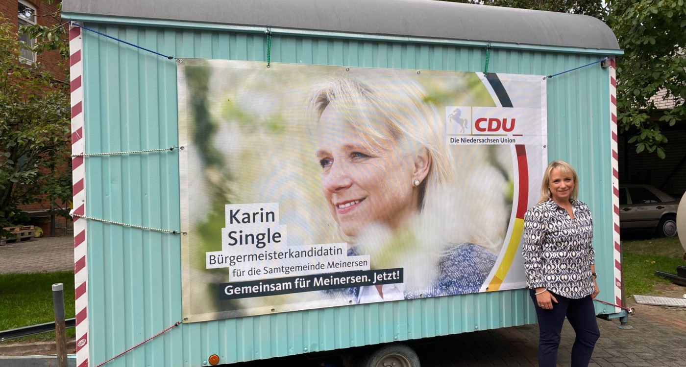 Karin Single will Meinersen zusammenbringen – Die Parteilose kandidiert für die CDU als Samtgemeindebürgermeisterin