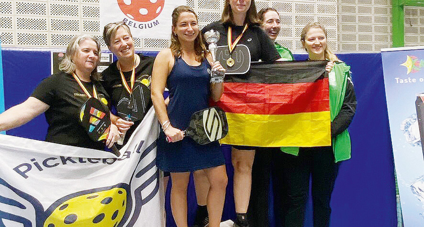 Katharina Brechler gewinnt Namur Pickleball Open in Belgien – Die Spielerin des MTV Gifhorn belegt im Damendoppel Platz 1
