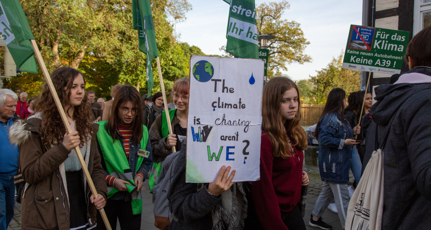 #KeinGradWeiter - Fridays For Future Gifhorn plant weltweiten Klimastreik am 25. September