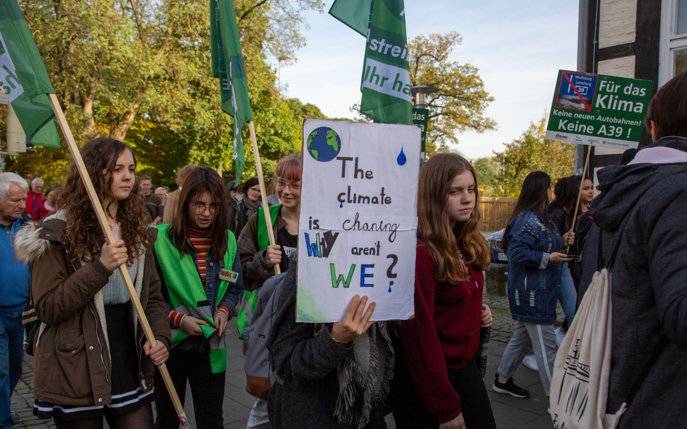#KeinGradWeiter - Fridays For Future Gifhorn plant weltweiten Klimastreik am 25. September