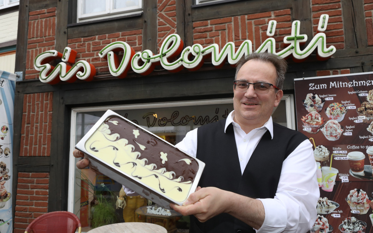 Keks für die Kleinen, Proteine für die Großen - Das Gifhorner Eiscafé Dolomiti freut sich auf Sonnenschein und die neue Saison