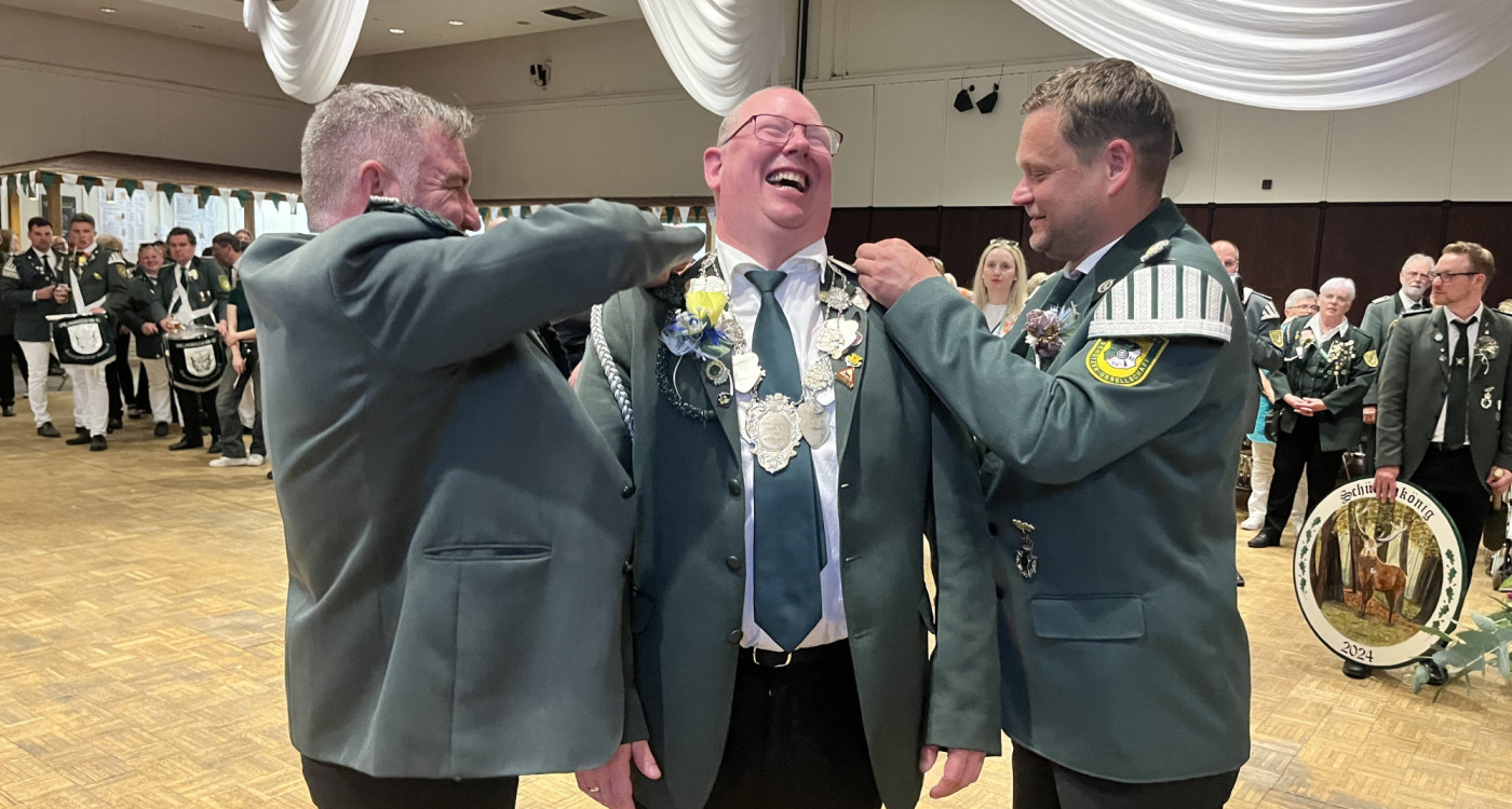 König Michael Große hat keine Sekunde je bereut: Die Schützengesellschaft Wesendorf lädt ab 29. Mai zum tagelangen Tanz