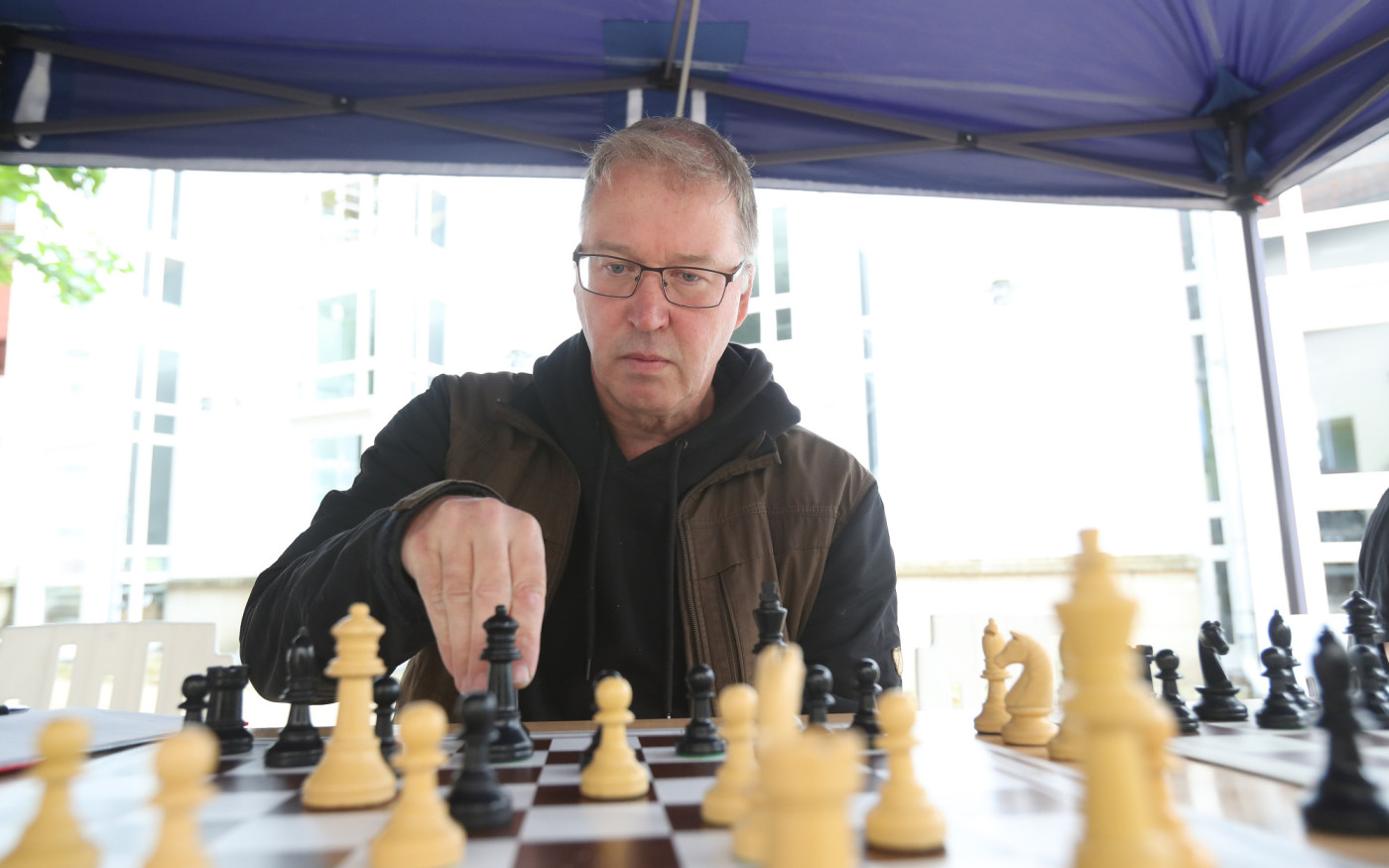 Köpfchen anstrengen und die Königin wegfegen: Auf dem Altstadtfest wird Samstag und Sonntag wieder Schach gespielt