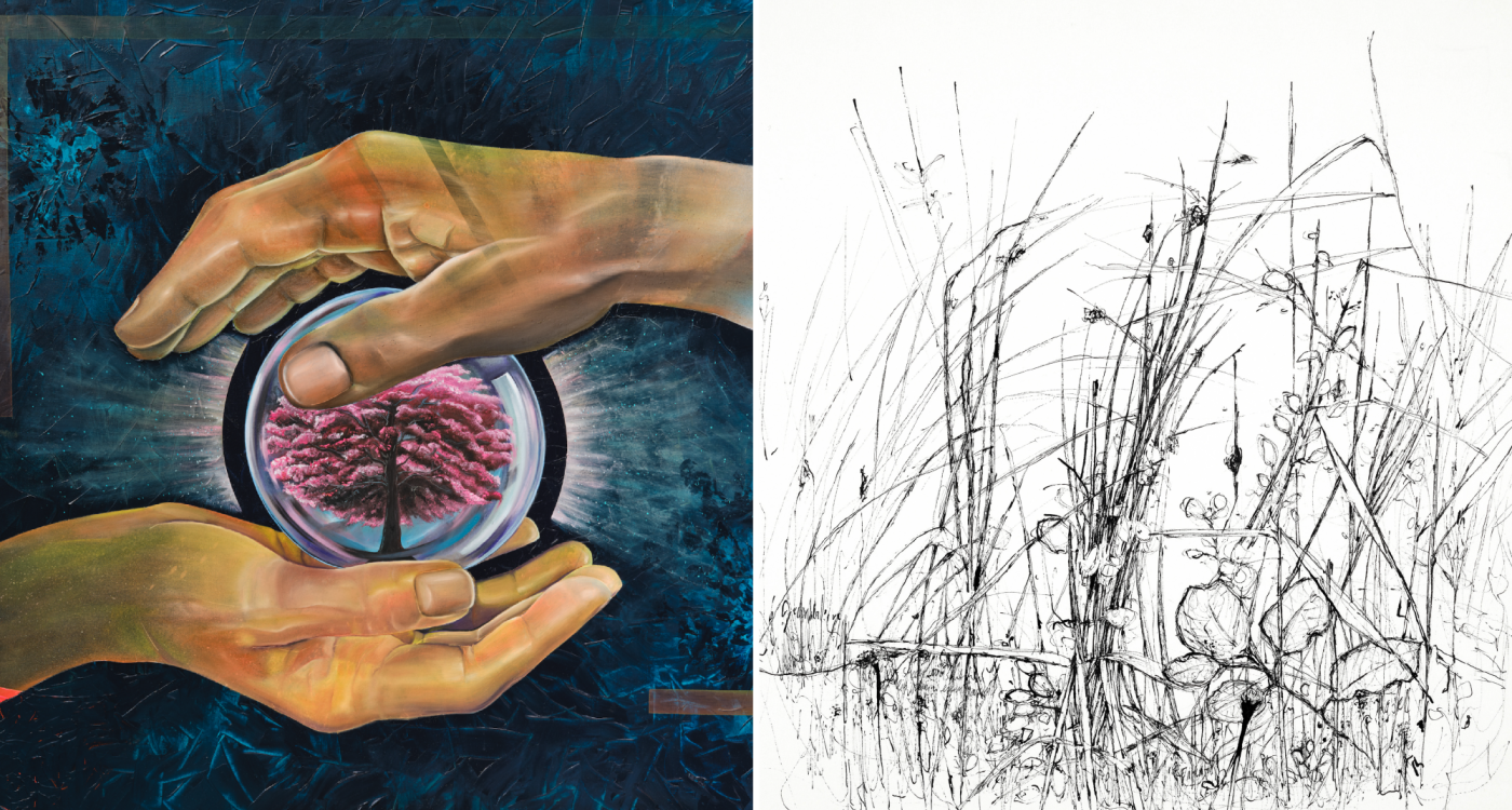 Kraftvolle Bilder, feine Zeichnungen: Bis 23. Oktober ist die Ausstellung 