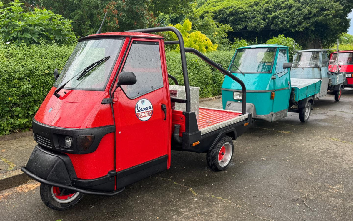 Kultflitzer aus Italien: Fan-Treffen für Piaggio Ape in Rötgesbüttel am 25. September