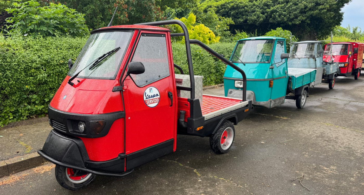 Kultflitzer aus Italien: Fan-Treffen für Piaggio Ape in Rötgesbüttel am 25. September